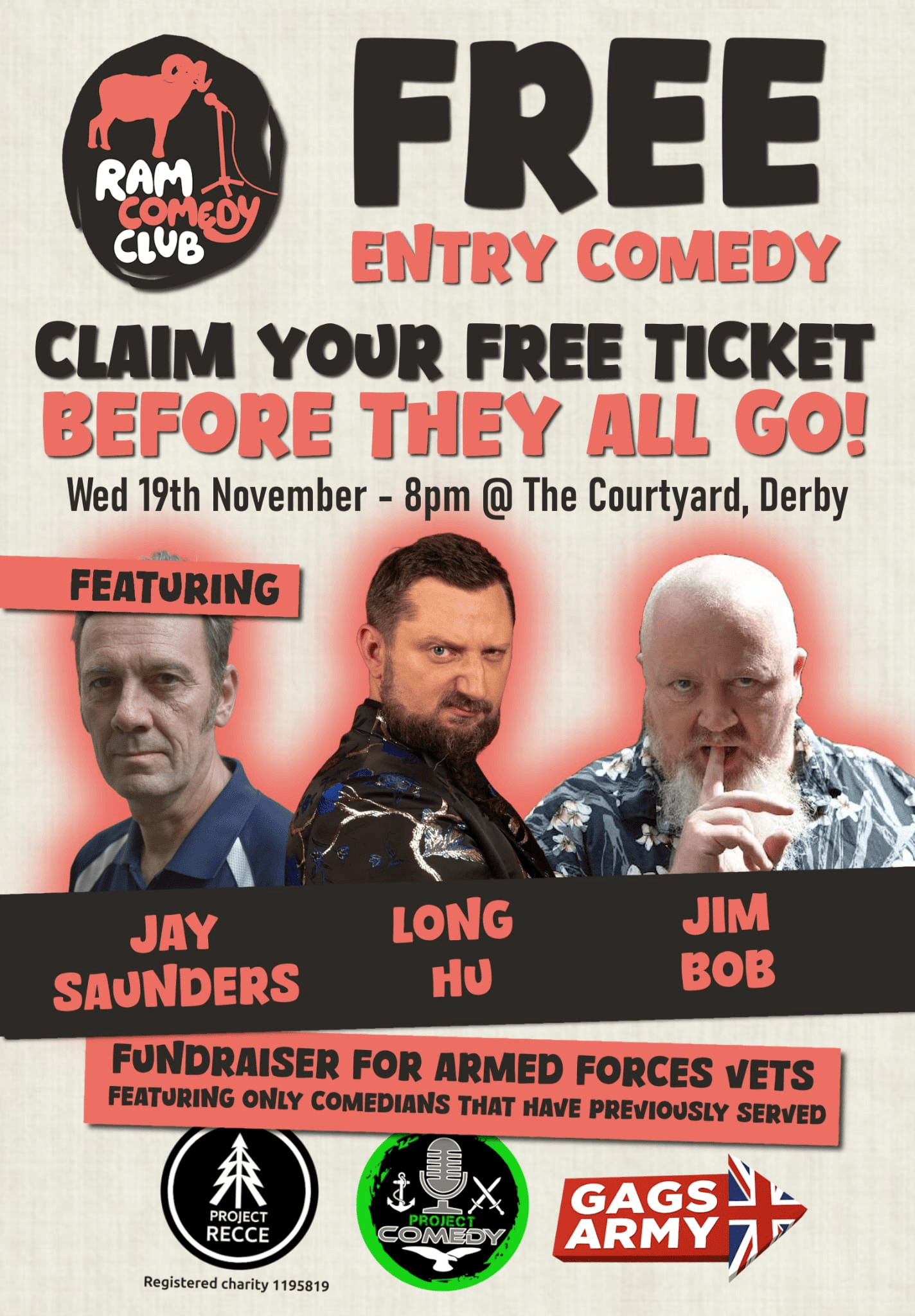 Ram Comedy Club Derby